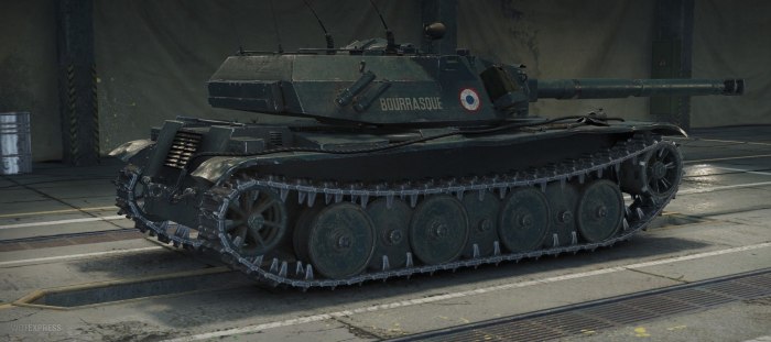 Французский танк Bourrasque