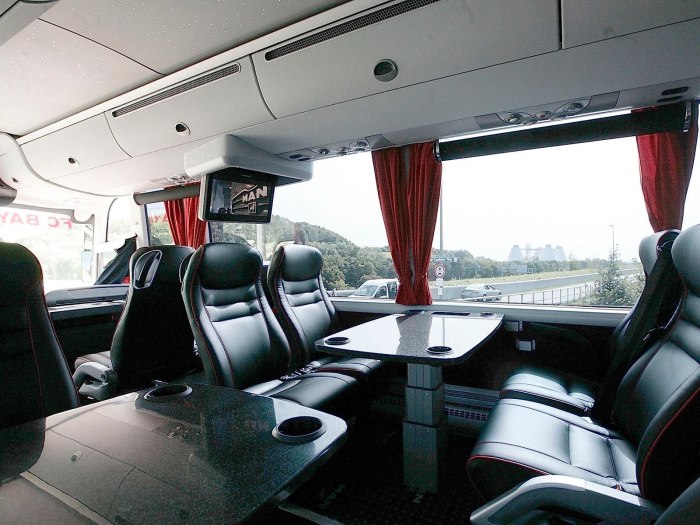 Neoplan Setra внутри