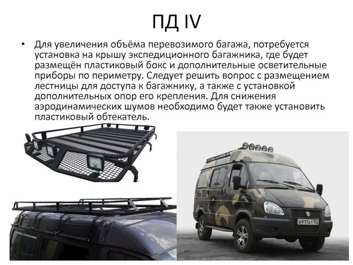 Багажник на крышу ГАЗ-2752