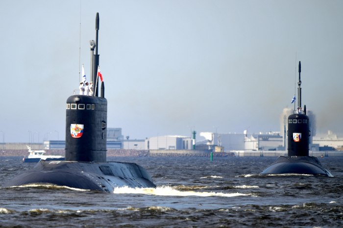 Атомная подводная лодка ВМФ РФ