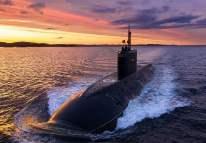 Атомная подводная лодка рф