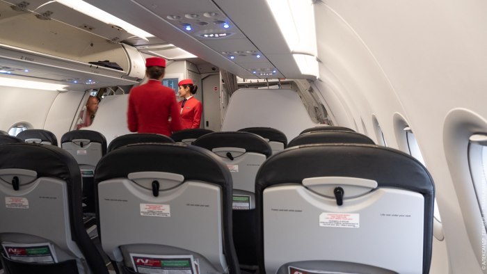 Airbus a321 Neo Nordwind Airlines салон