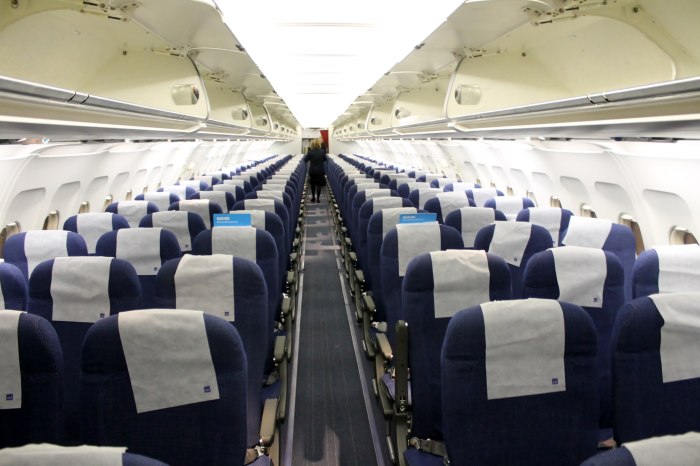 Самолёт Аэробус а320 салон
