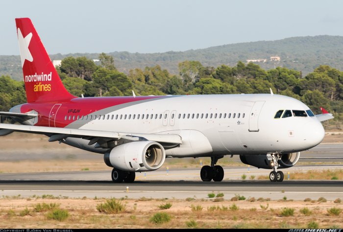 Аэробус 320 Nordwind Airlines