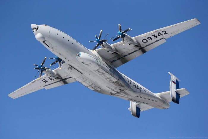 АН-22 военно-транспортный самолёт