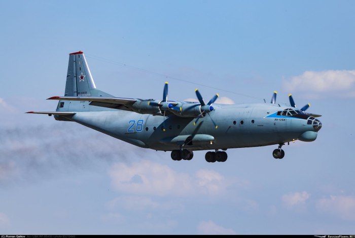 Самолёт АН-12бк ППС