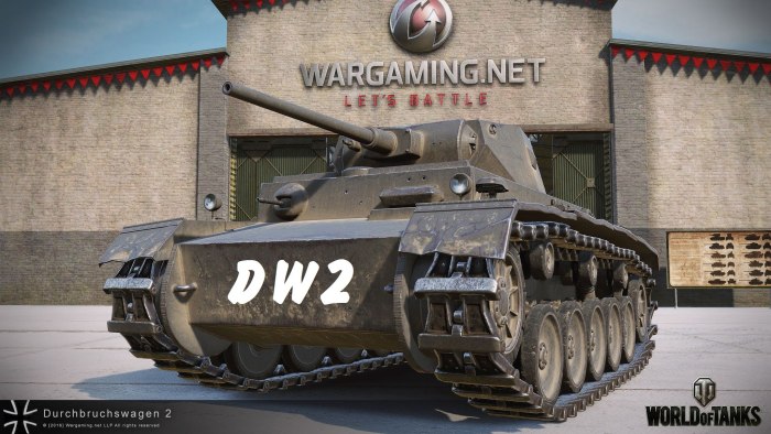 Немецкий танк DW 2