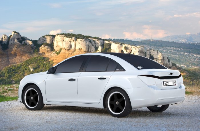 Chevrolet Cruze белый