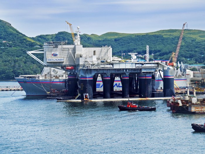 Космодром морской старт Славянка