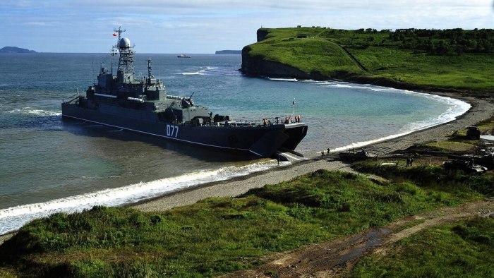 ТОФ ВМФ России морская пехота