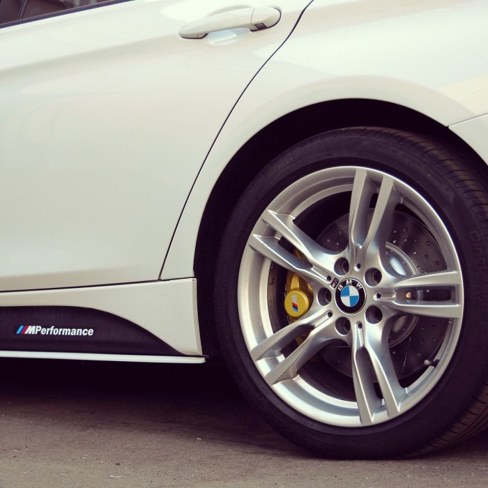 BMW f30 на дисках Performance
