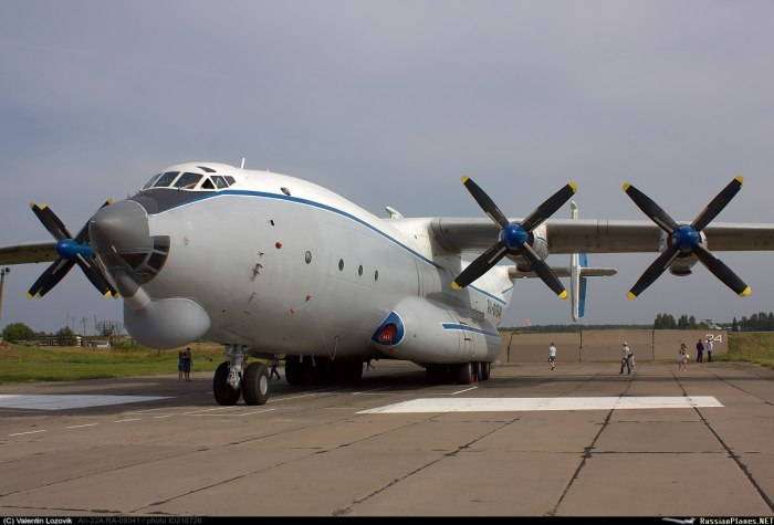 Самолёт АН-22 «Антей» СССР