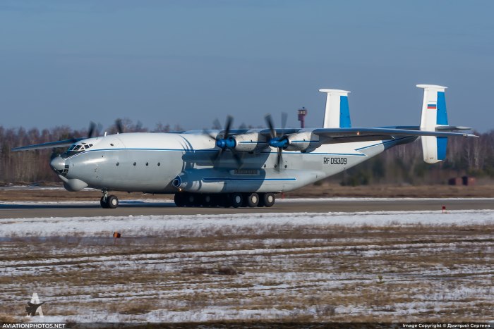 АН-22 военно-транспортный самолёт