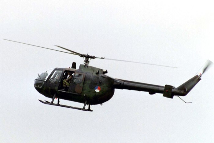 Bo 105 вертолет Несущий винт
