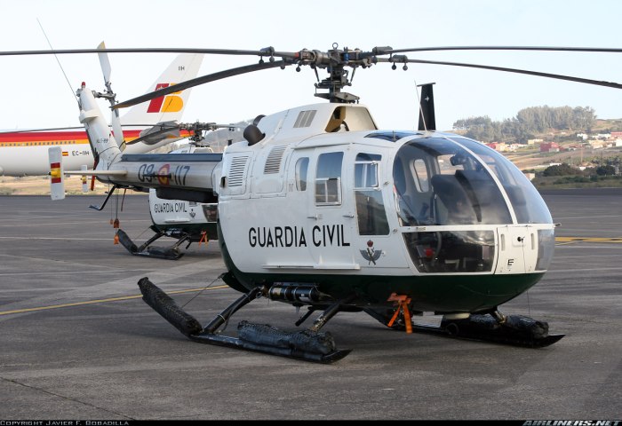 Вертолет bo 105 CBS-5