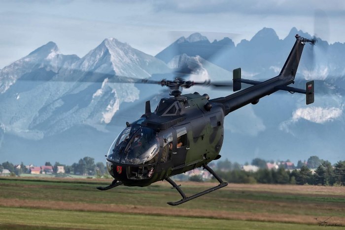 MBB bo 105 вертолёт