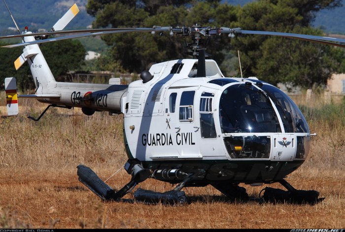 Вертолет bo 105 CBS-5
