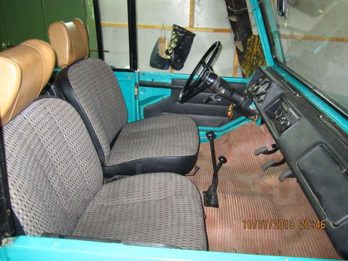 ЛУАЗ 969м салон