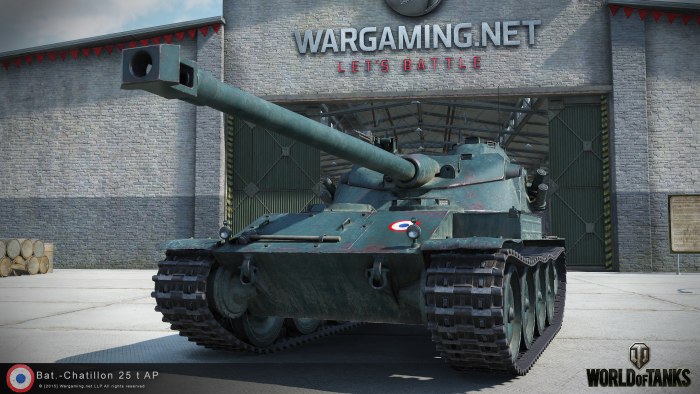Французский танк bat -Chatillon 25t