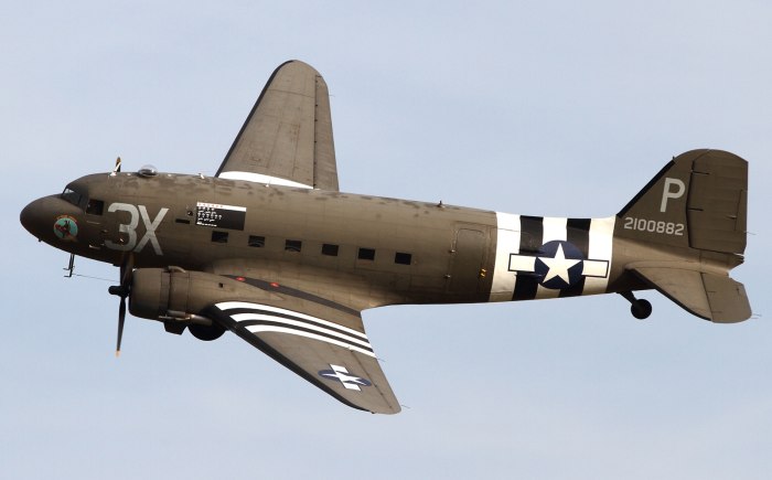 Douglas c-47 Skytrain военно-транспортные самолёты