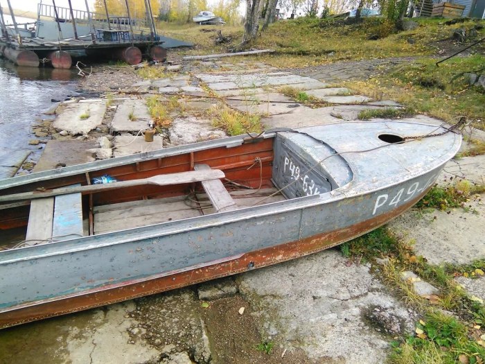 Алюминиевые лодки СССР Казанка