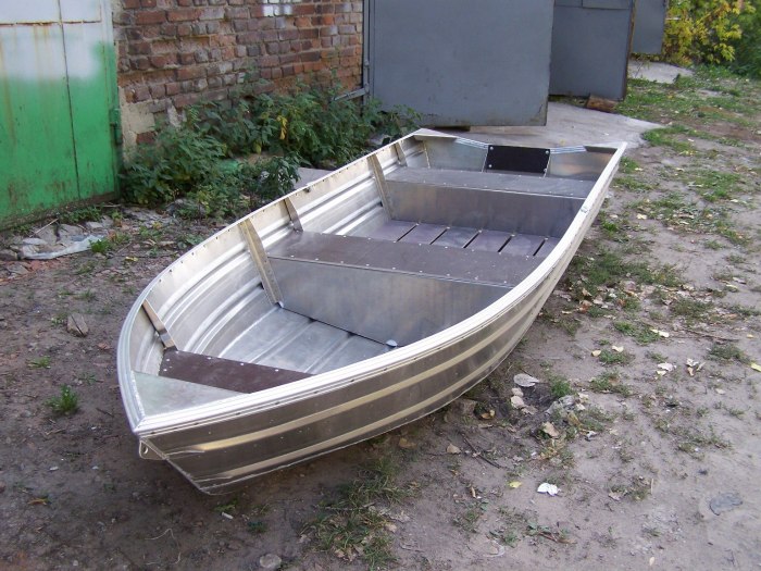 Лодка алюминиевая Воронеж-3м