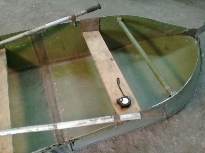 Лодка складная алюминиевая СССР