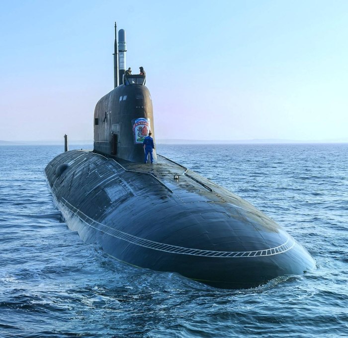 Атомная подводная лодка Казань