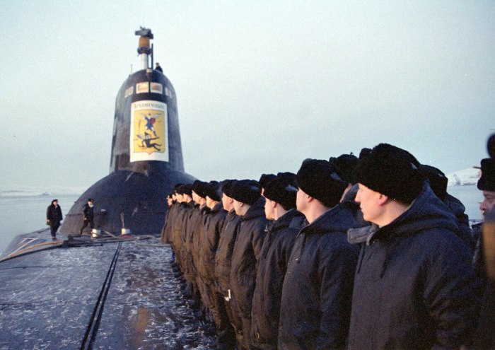 Подводная лодка акула Северодвинск