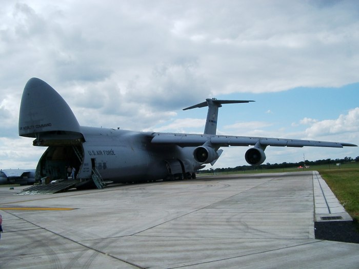 Lockheed c-5 Galaxy ЛТХ