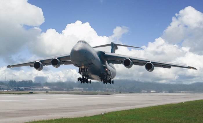 Lockheed c-5 Galaxy самолёты США