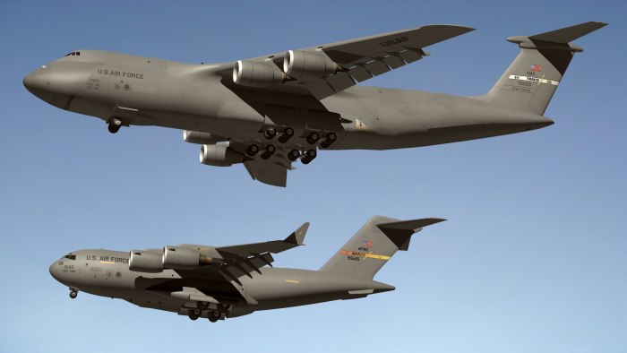 C5 Galaxy самолет