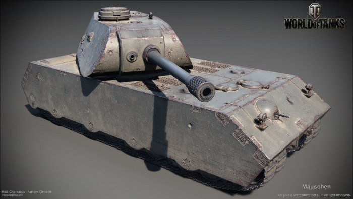 Танк Mauschen в World of Tanks