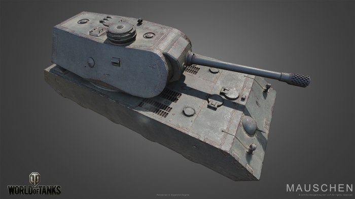 Танк Mauschen в World of Tanks