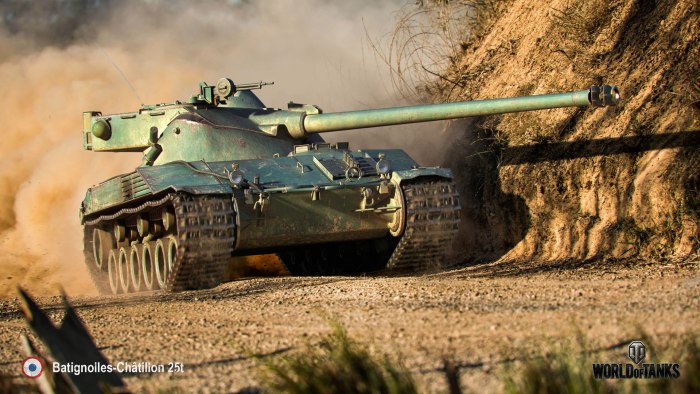 Французский танк bat -Chatillon 25t