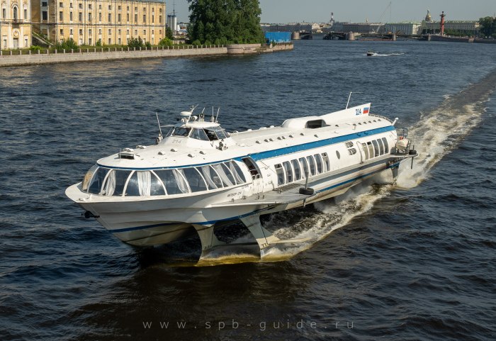 Санкт-Петербург Метеор до Петергофа