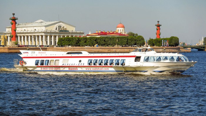 Метеор Санкт-Петербург Петергоф Кронштадт