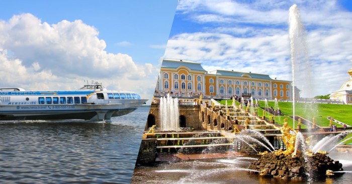 Метеор Санкт-Петербург Петергоф Кронштадт