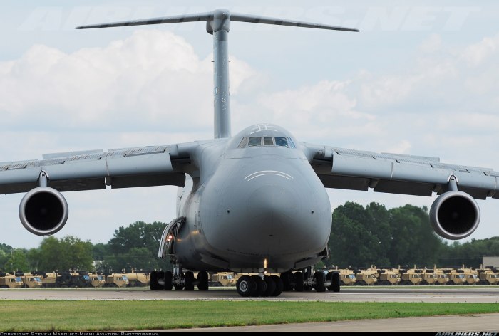 Lockheed c-5 Galaxy самолёты США