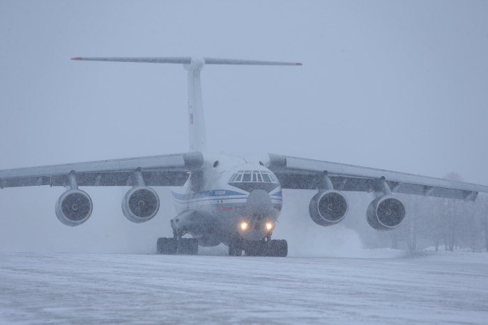 Ил 76 взлет