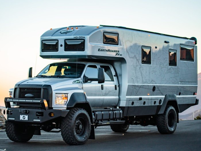 Ford f750 Camper