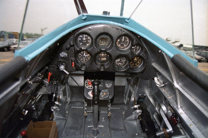 Boeing p26 Cockpit
