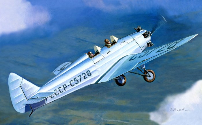 Учебный самолет УТ-2