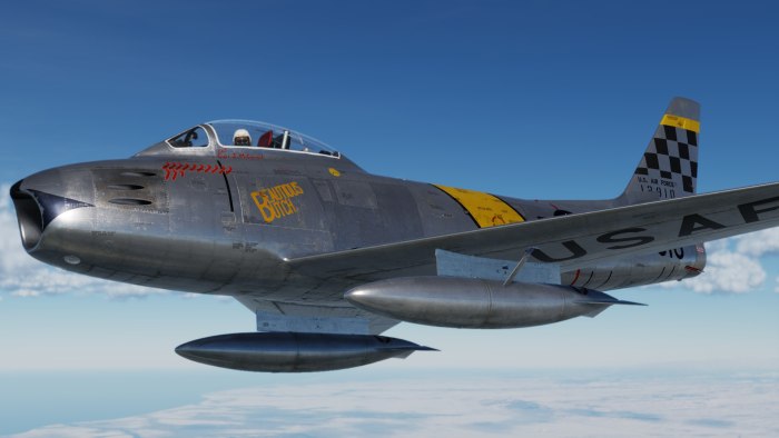 Истребитель Сейбр f-86