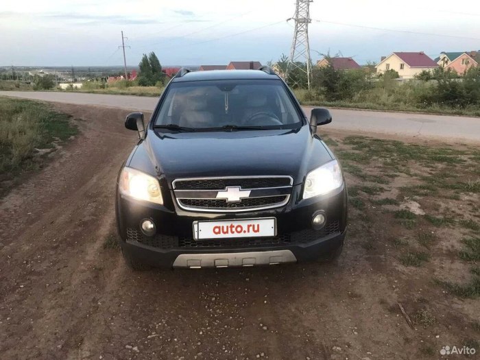 Chevrolet Captiva 2009 задняя часть