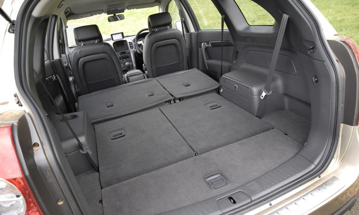 Chevrolet Captiva 2007 трансформация салона
