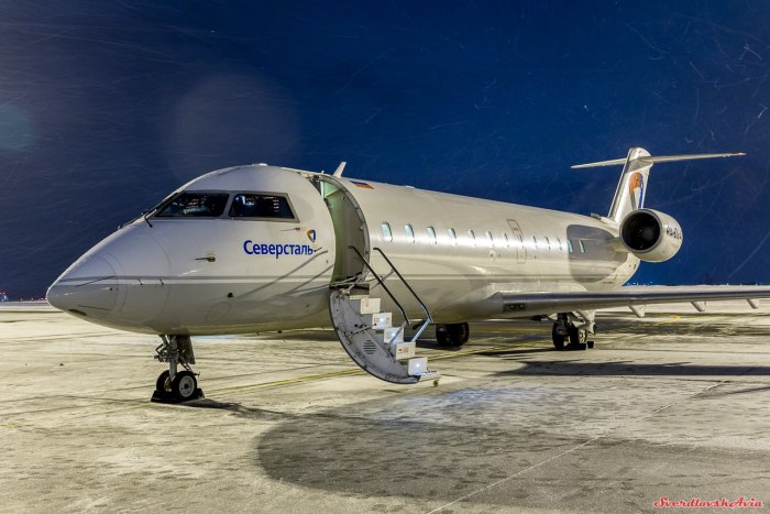 Bombardier CRJ 200 Северсталь