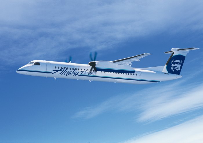 Q400 самолет Аврора