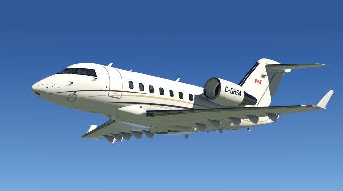 Bombardier Challenger 650 разведчик