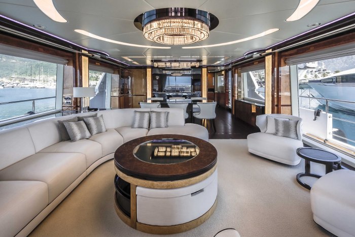 Benetti fb262 Yachts интерьер